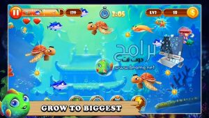 تحميل لعبة السمكة الشقية القديمة Feeding Frenzy : Fish apk مجانا 2022 2